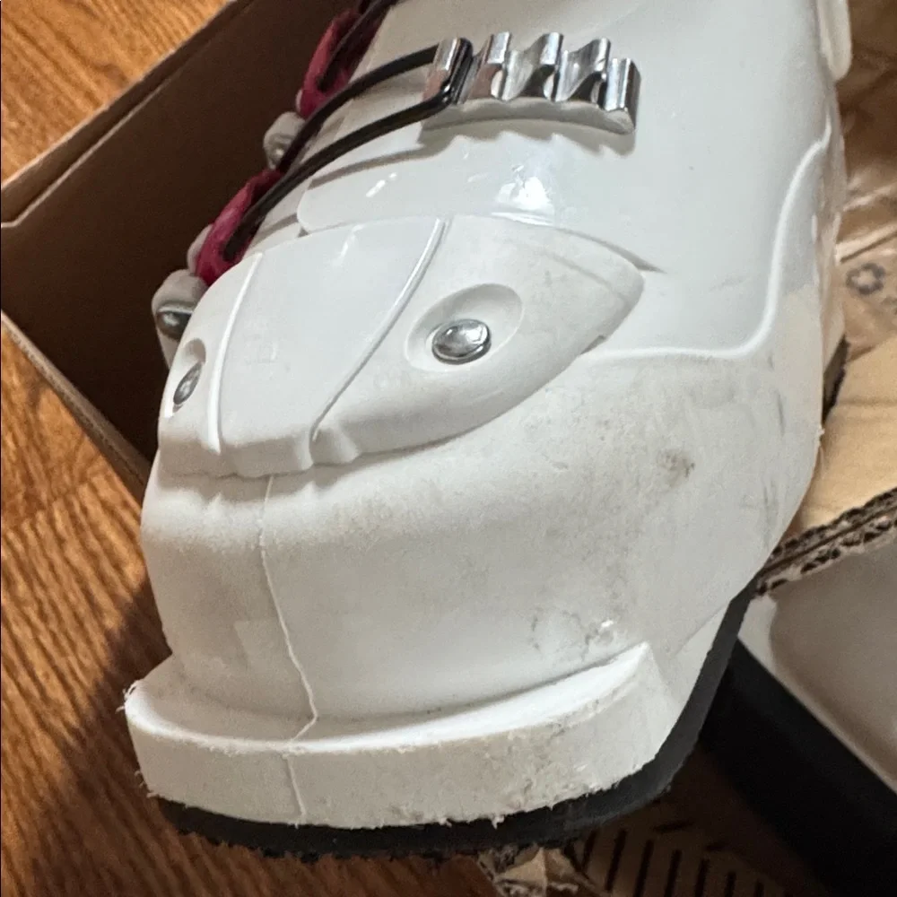 Alpina J4 junior white pink ski boot  - 235